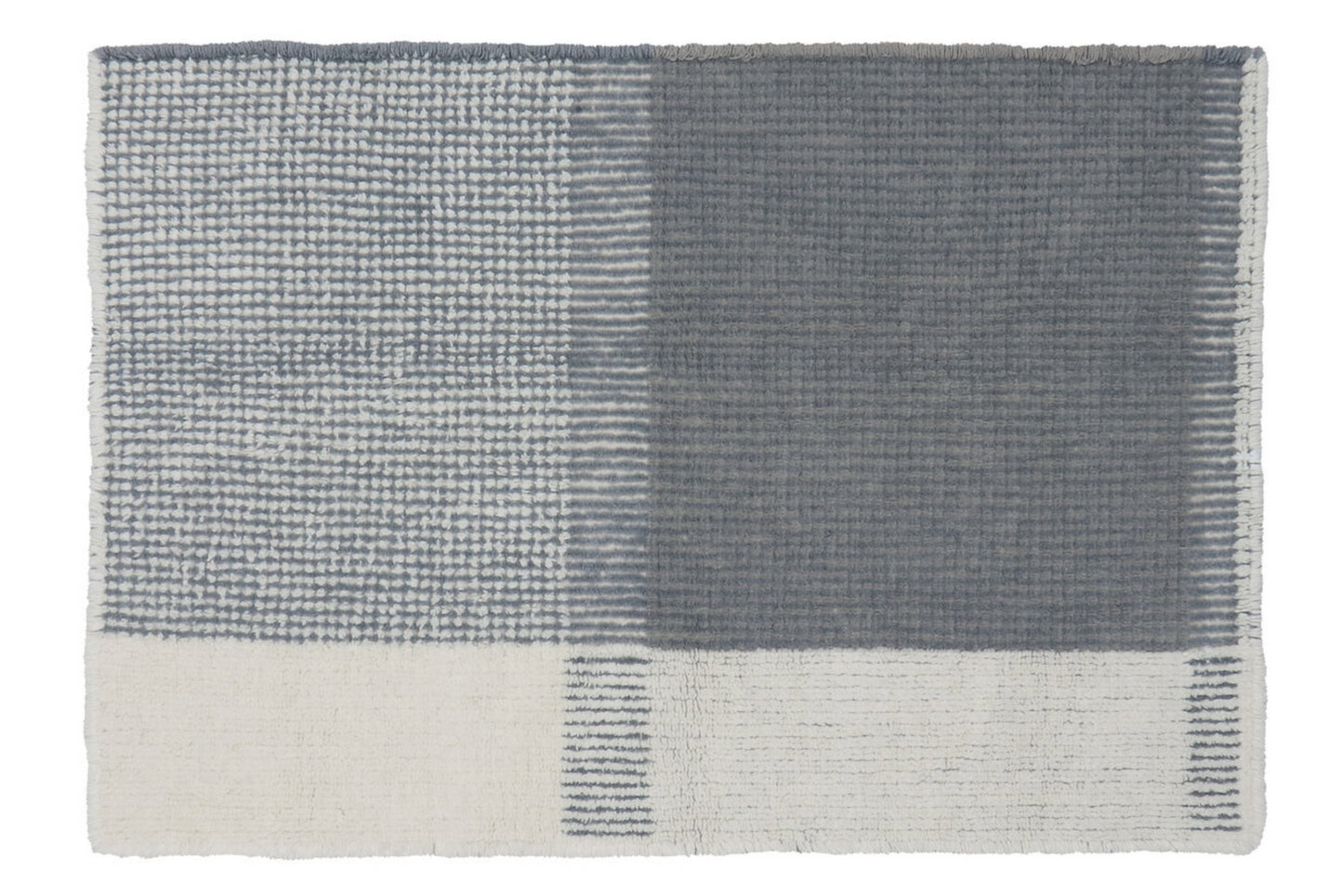 Kaia Wool Rug (Smoke Blue)