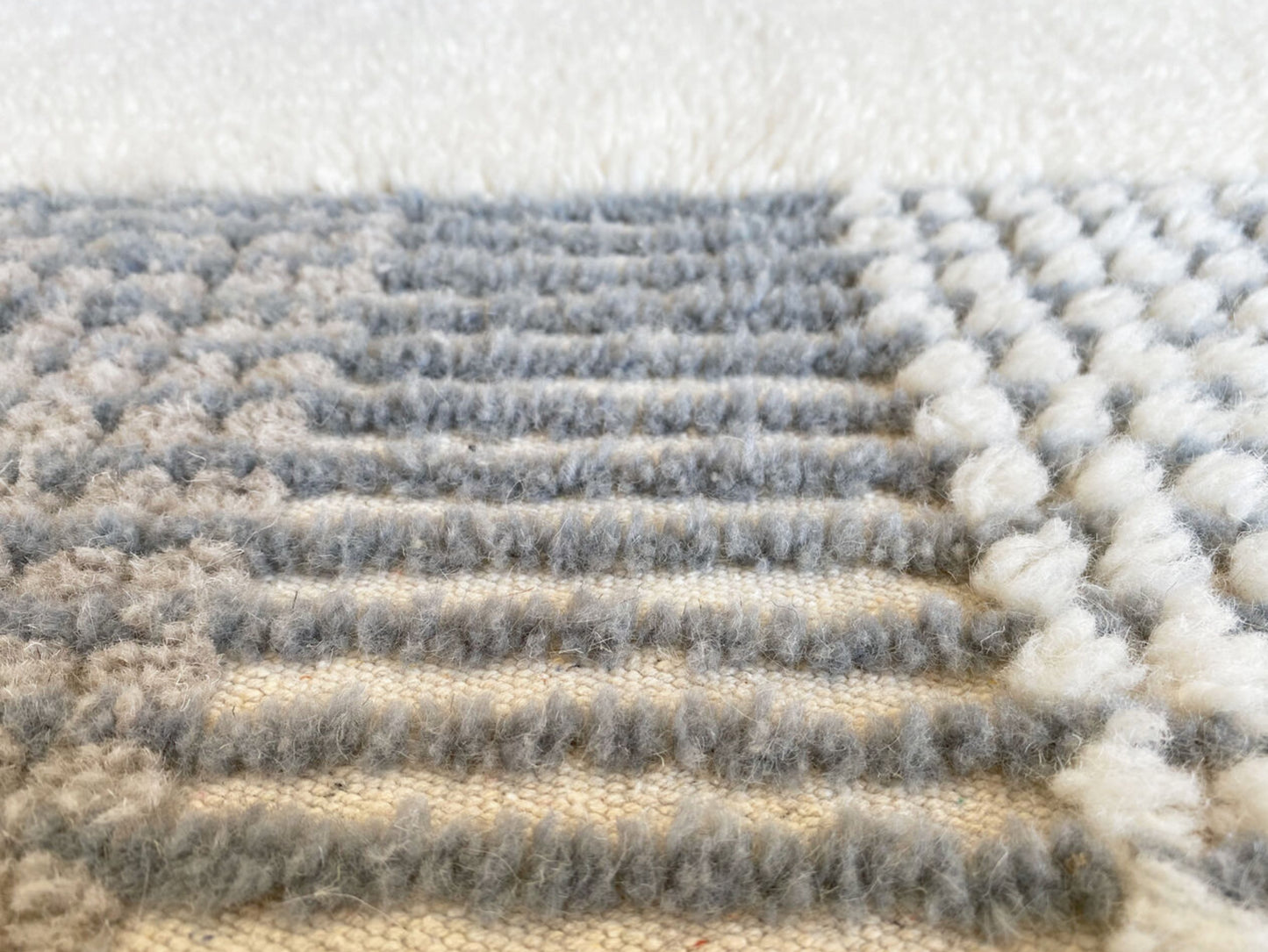 Kaia Wool Rug (Smoke Blue)