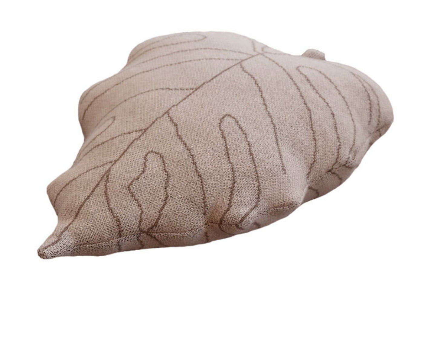 Baby Leaf Knit Pillow (Multiple Colors)