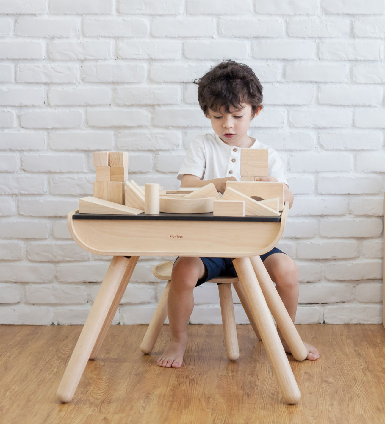 Classic Wooden Building Blocks