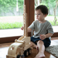 Handmade Wooden Firetruck