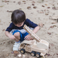 Handmade Wooden Firetruck