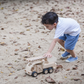 Handmade Wooden Firetruck