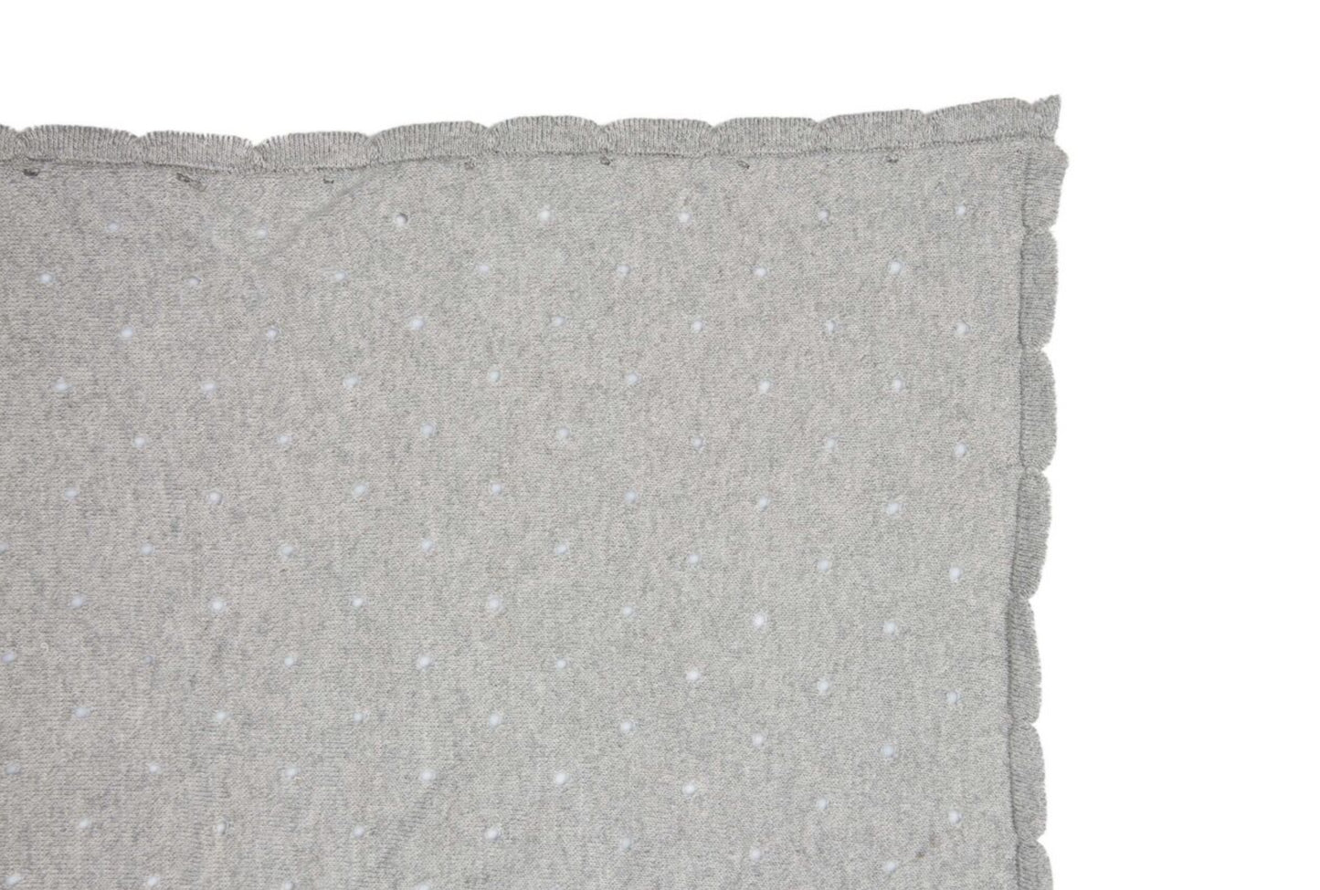 Grey Biscuit Blanket