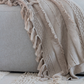 Knitted Blanket Air Dune White