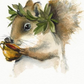 Dionysus Squirrel Print