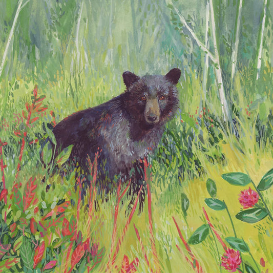 Black Bear Print