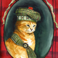 Sir Angus, the Scottish Cat Print