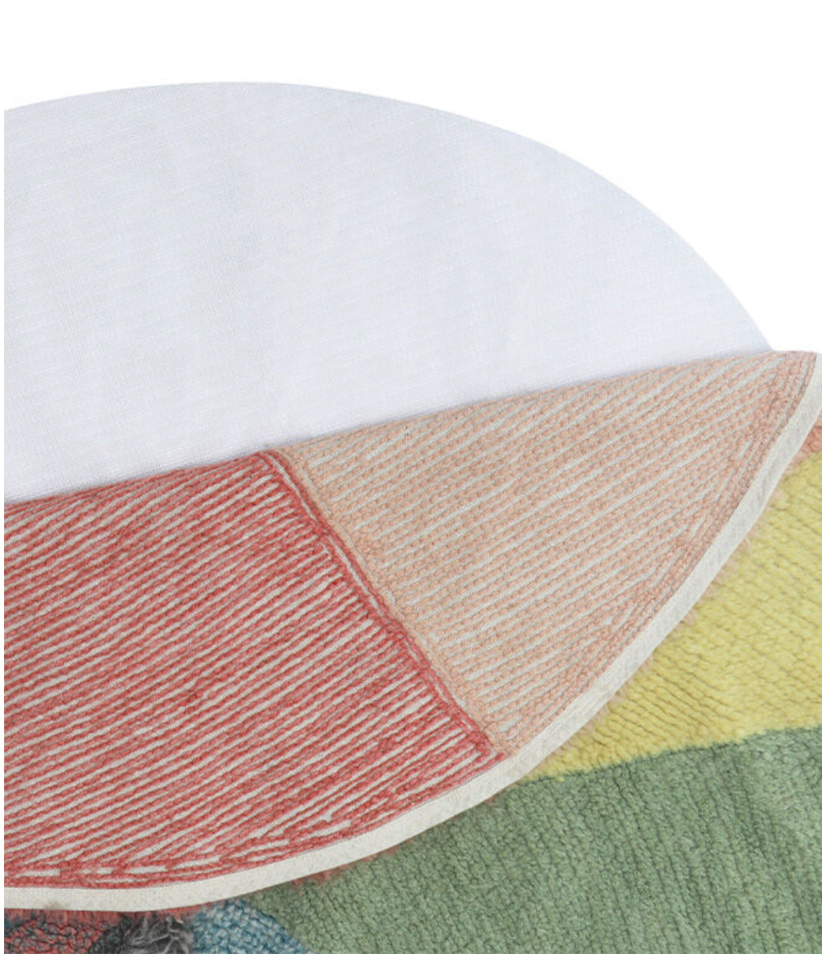 Wool Pie Chart Rug