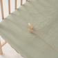 Sage Fitted Crib Sheet