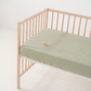 Sage Fitted Crib Sheet