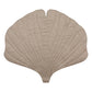 Velvet Cream Ginkgo Leaf Mat