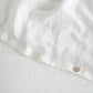 Summer White Linen Duvet Cover Set