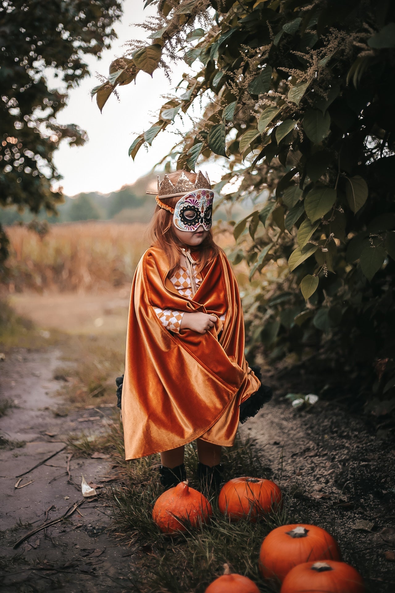 Colorful Halloween Skull Mask