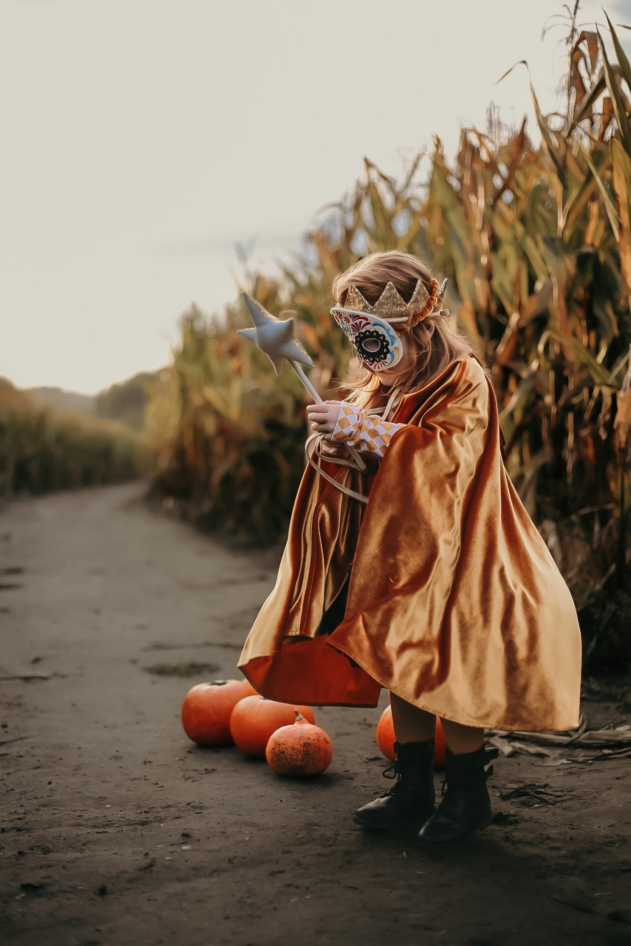 Colorful Halloween Skull Mask