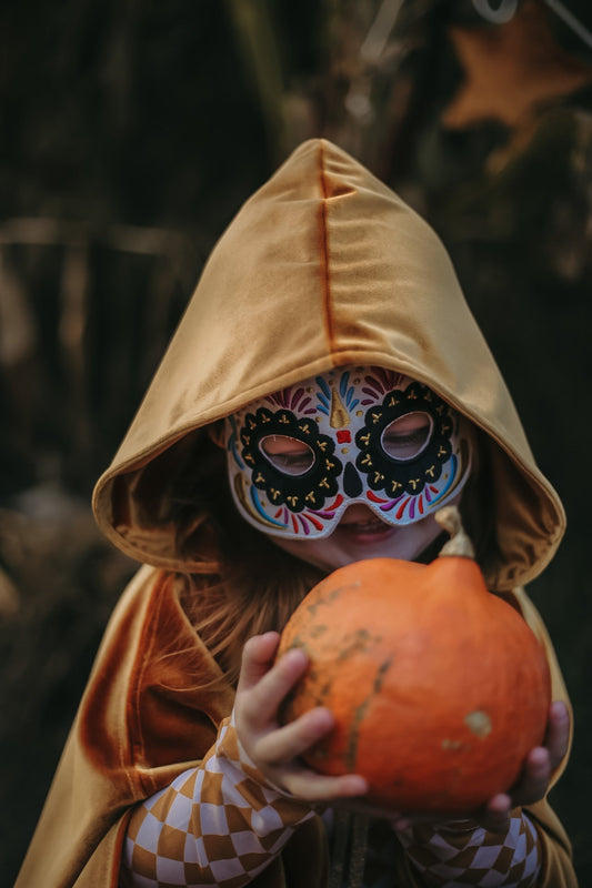 Colorful Halloween Skull Mask