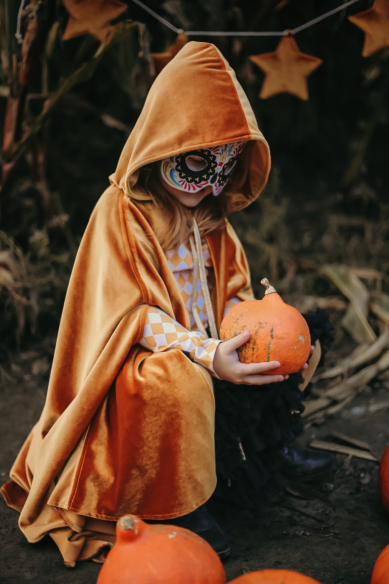 Colorful Halloween Skull Mask