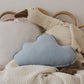 Linen Baby Blue Cloud Pillow