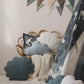 Linen Baby Blue Cloud Pillow