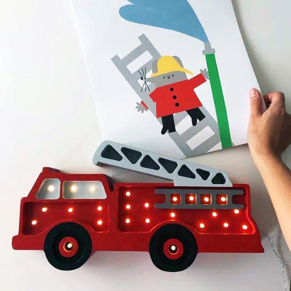 Little Lights Fire Truck Lamp