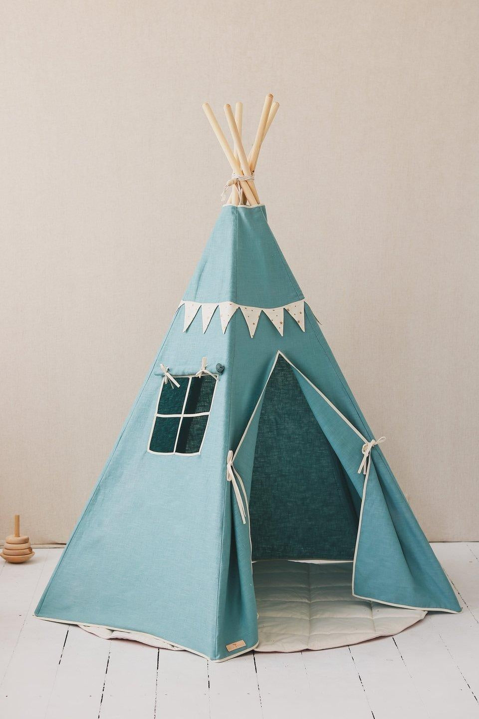 Gold Stars Play Tent Set