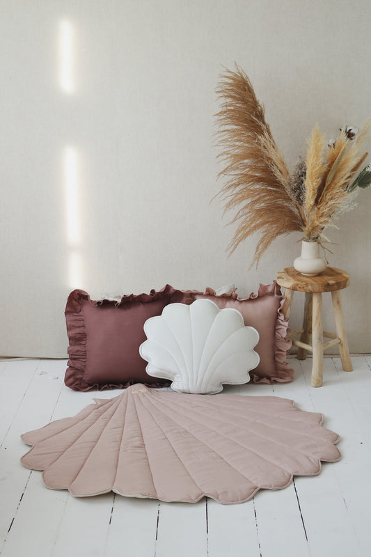 Linen Powder Pink Shell Mat