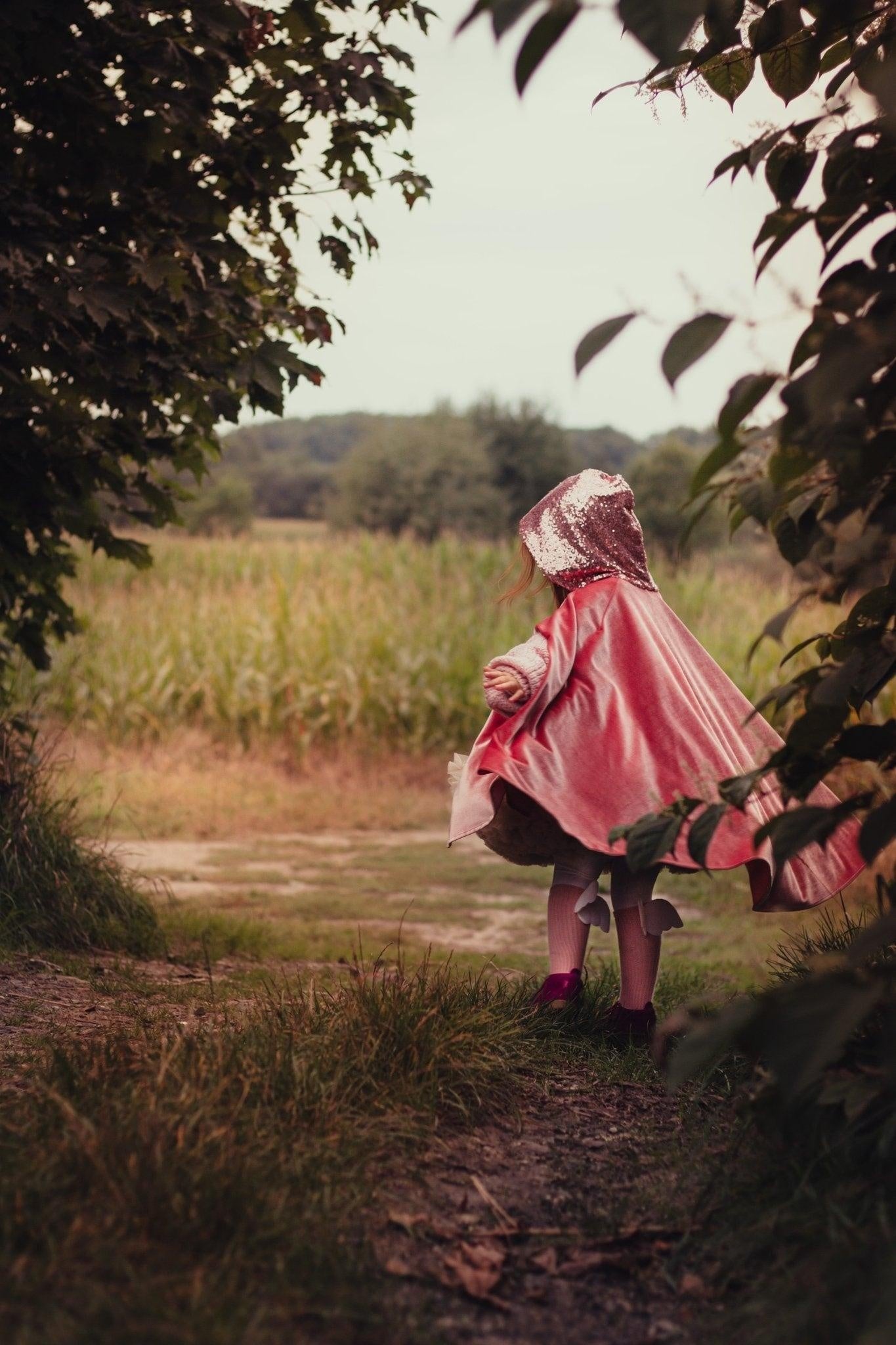 “Little Pink Riding Hood” Magic Cape