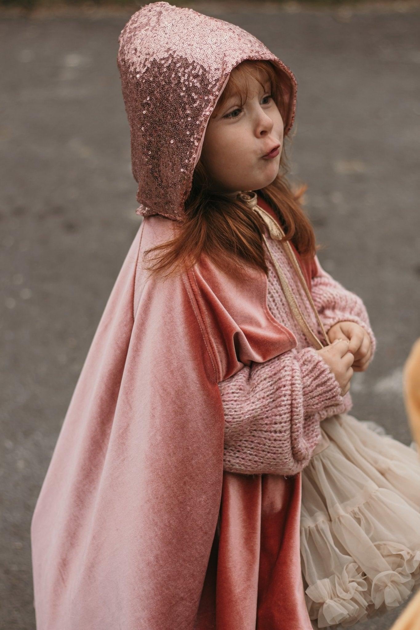 “Little Pink Riding Hood” Magic Cape