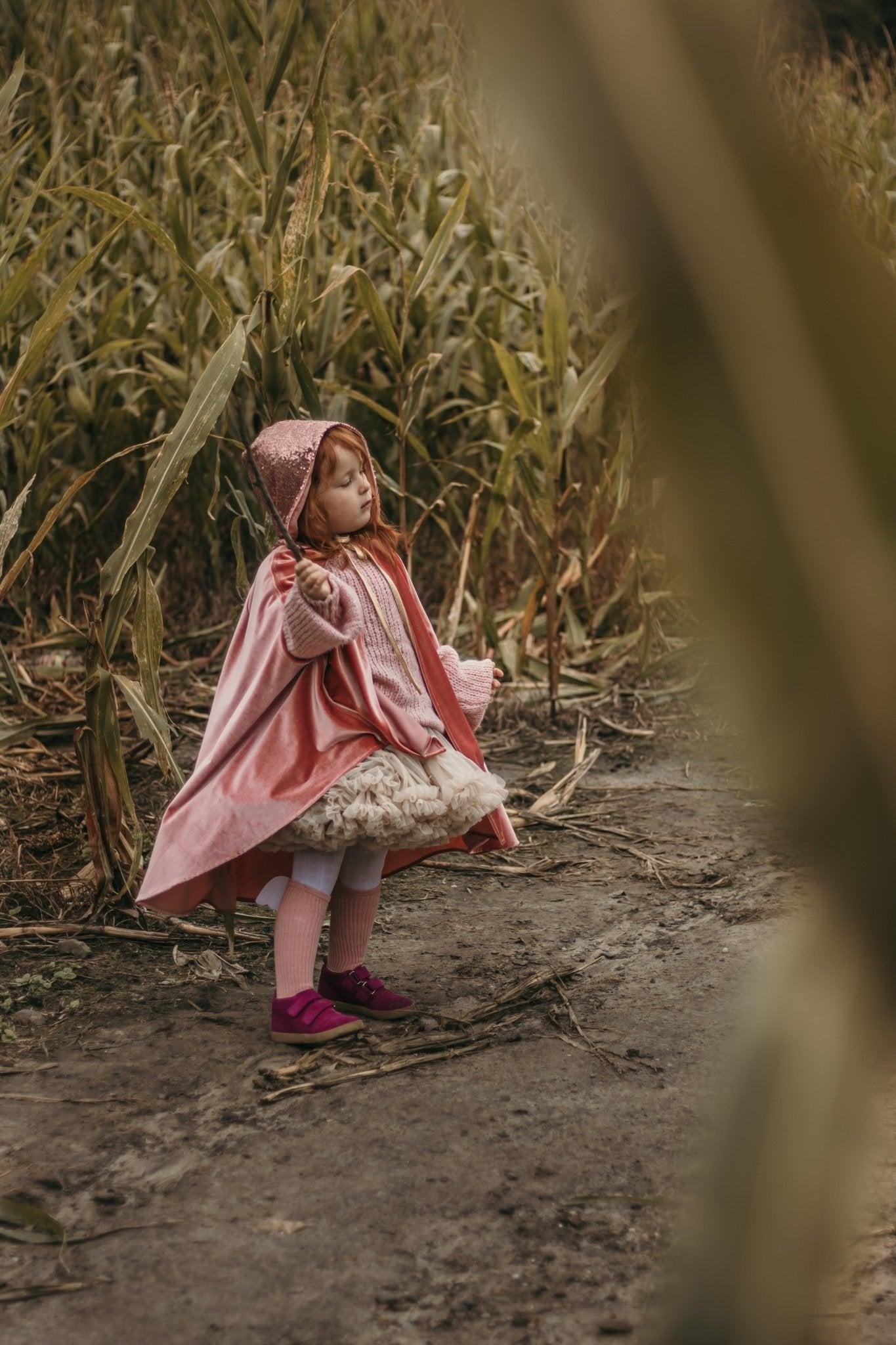 “Little Pink Riding Hood” Magic Cape