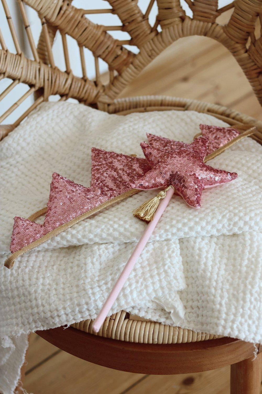 “Pink Sequins” Magic Wand