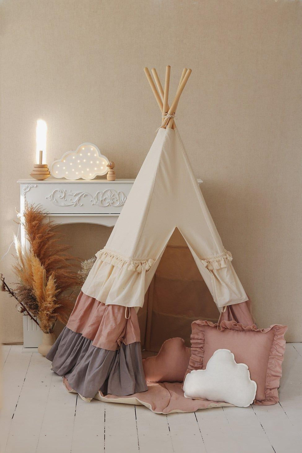 Powder Frills Play Tent Set