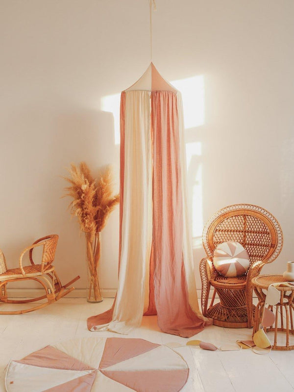 Powder Pink Circus Canopy