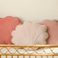 Large Velvet “Powder Pink” Shell Pillow