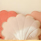 Large Velvet “Powder Pink” Shell Pillow