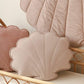 Large Velvet “Powder Pink” Shell Pillow