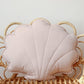 Large Velvet “Powder Pink” Shell Pillow