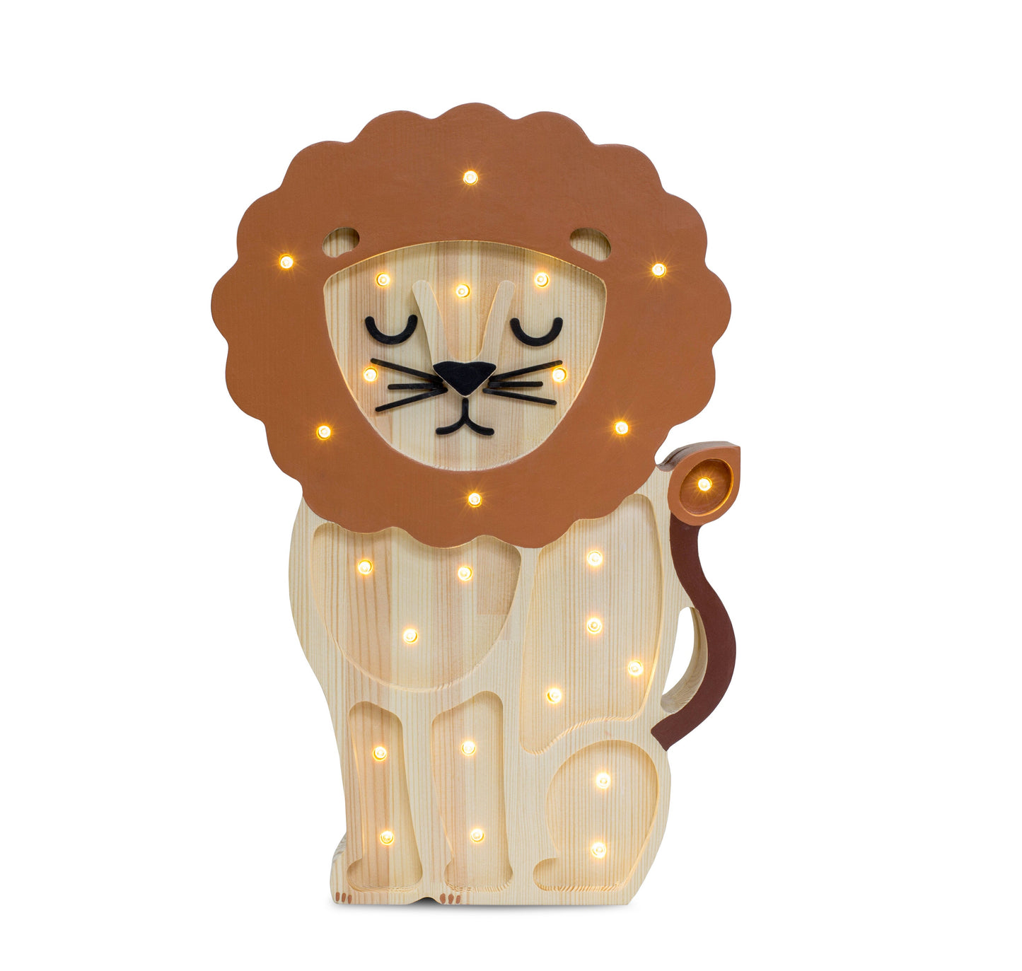 Little Lights Lion Lamp (multiple colors)