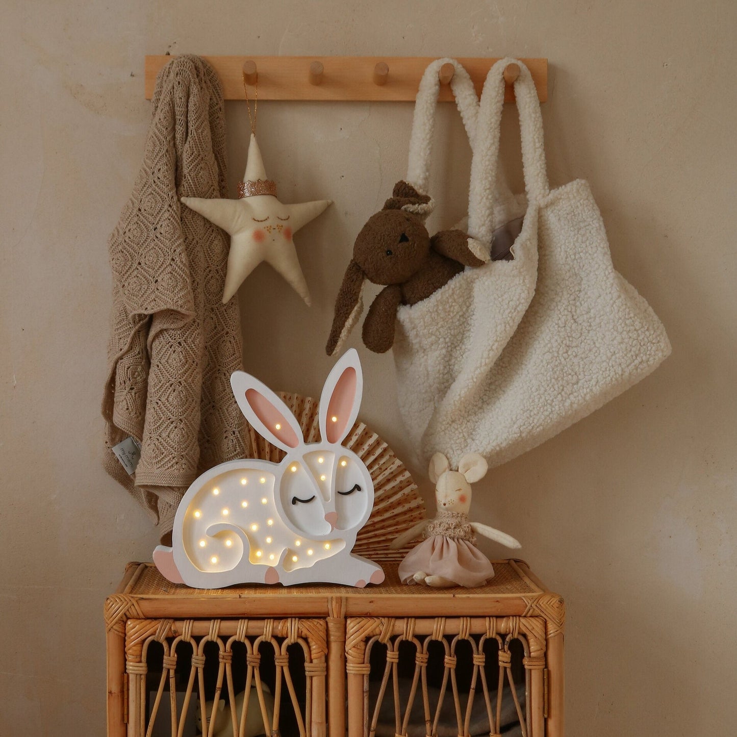 Bunny Lamp (Multiple Colors)