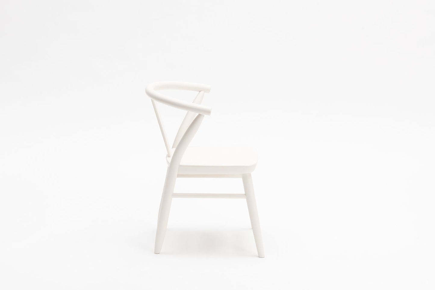 Crescent Chair Set - White