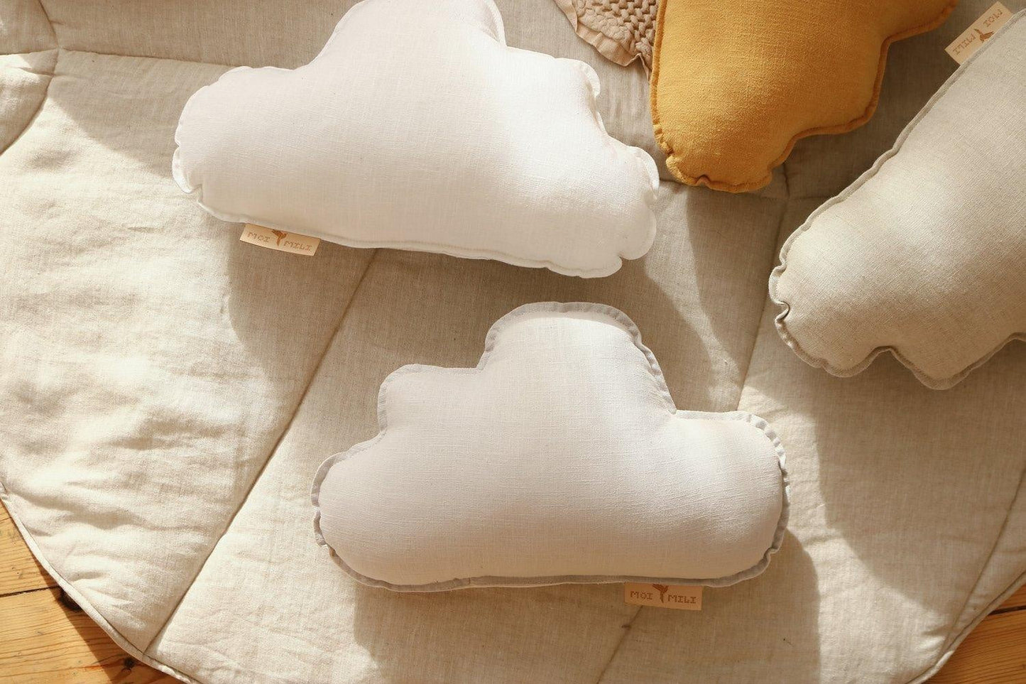 Linen “Sand” Cloud Pillow