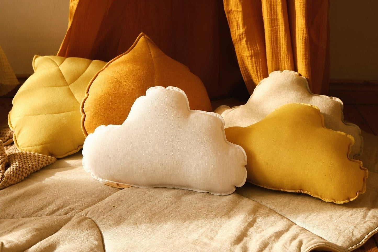 Linen “Sand” Cloud Pillow