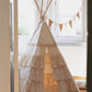 Boho Chic Ruffled Play Tent