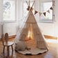 Boho Chic Ruffled Play Tent