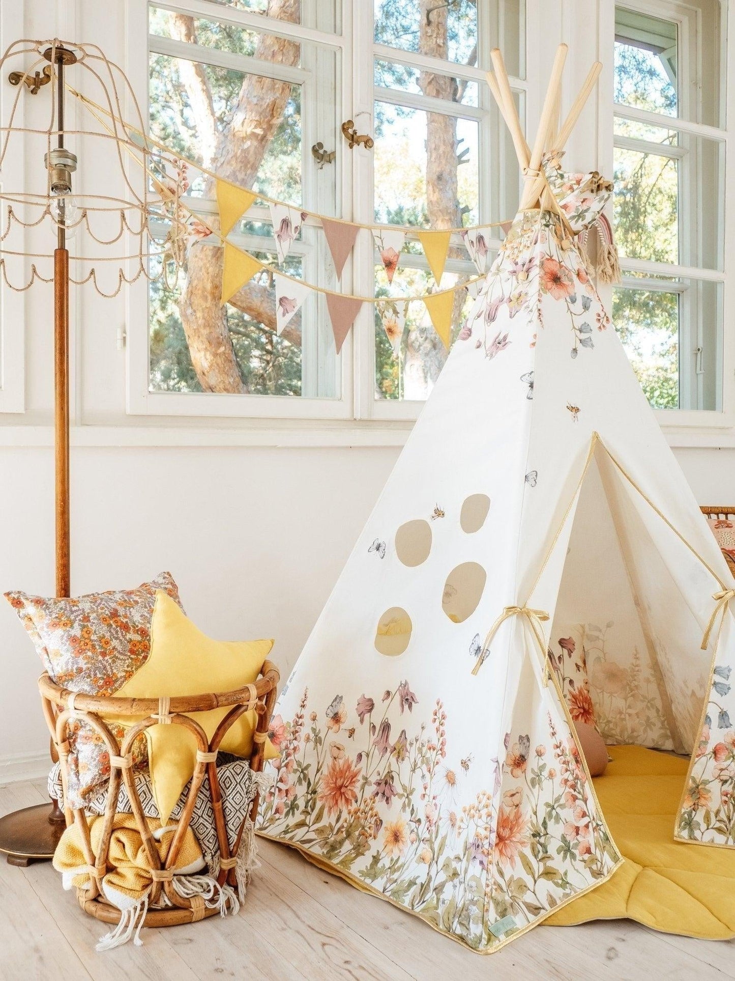 Wildflowers Play Tent Set