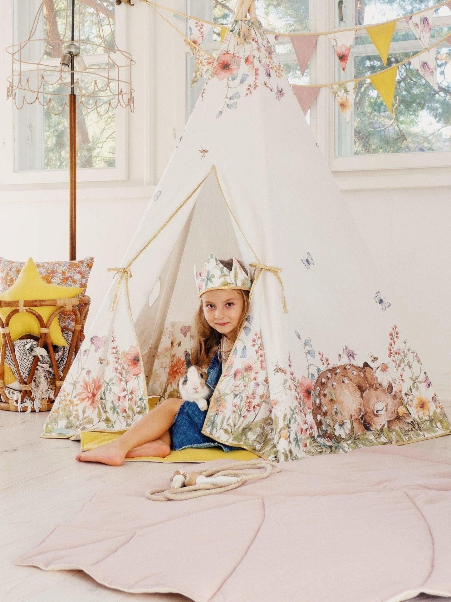 Wildflowers Play Tent Set