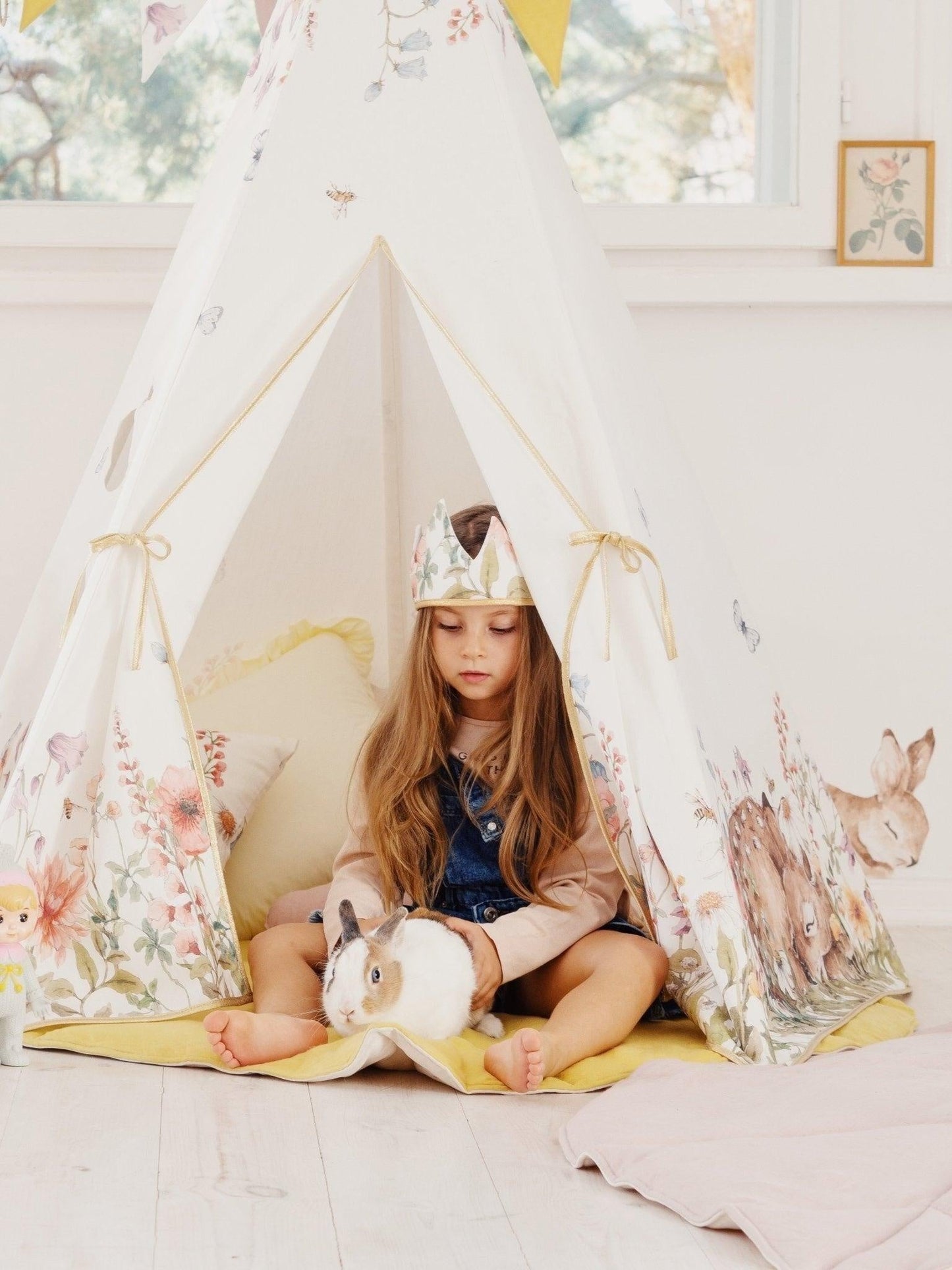 Wildflowers Play Tent Set